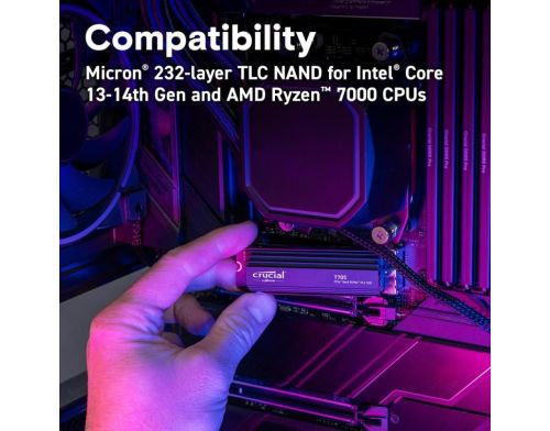 SSD накопитель Crucial T705 1 TB (CT1000T705SSD5) фото №3