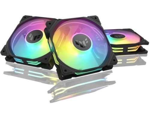 Вентилятор ASUS TUF Gaming TR120 ARGB Reverse Black (90DA00D0-B09000) фото №8
