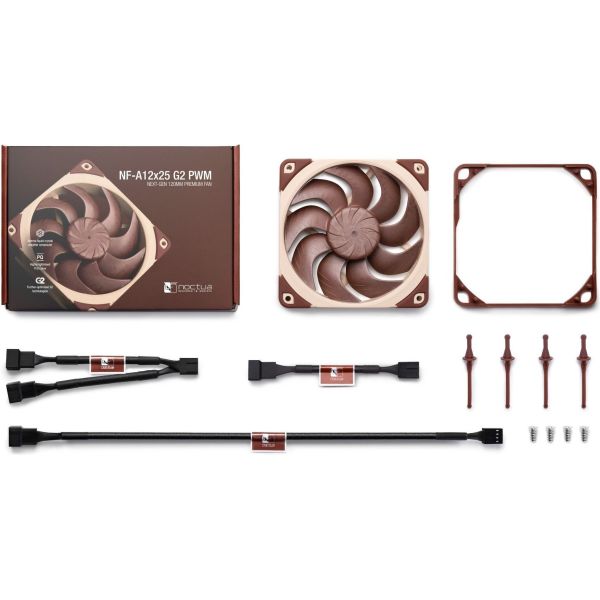 Вентилятор Noctua NF-A12x25 G2 PWM фото №4