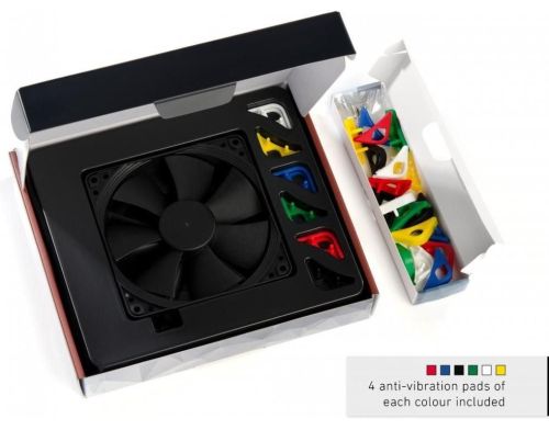 Вентилятор Noctua NF-F12 PWM chromax.black.swap фото №2