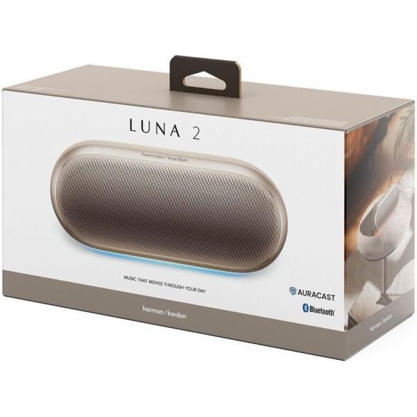 Портативная колонка Harman/Kardon Luna 2 White Sand (HKLUNA2WSDEU) фото №9