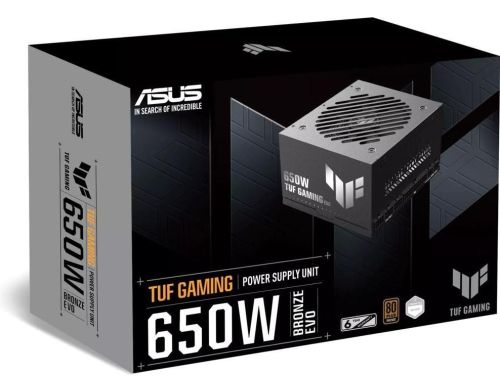 Блок питания ASUS TUF Gaming 650W Bronze EVO (90YE00D6-B0NA00) фото №8