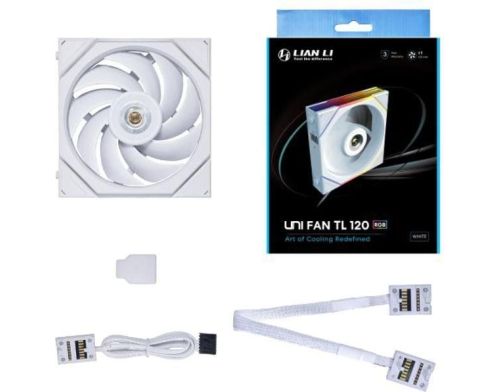 Вентилятор Lian Li Uni Fan TL 120 White (G99.12TL1W.00) фото №3