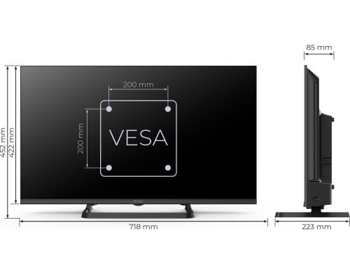 Телевизор KIVI 32'' HD Optima L5 HDR (32H710QB) фото №10