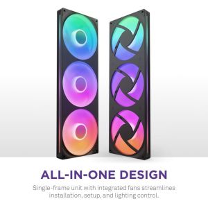 Вентилятор NZXT F420 RGB Core Black (RF-U42HF-B1)