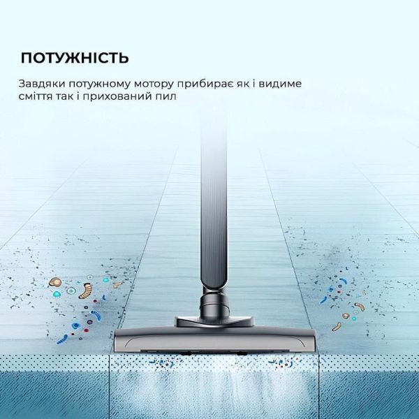 Пылесос 2в1 (вертикальный+ручной) Deerma Suction Vacuum Cleaner DX700S фото №5