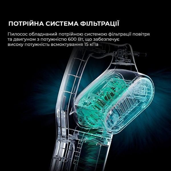 Пылесос 2в1 (вертикальный+ручной) Deerma Suction Vacuum Cleaner DX700S фото №7