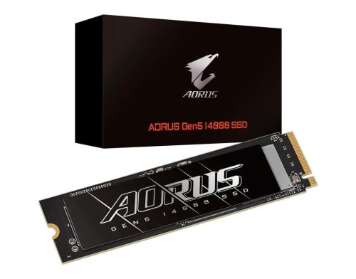 SSD накопитель GIGABYTE AORUS Gen5 14000 2 TB (AG514K2TB) фото №3
