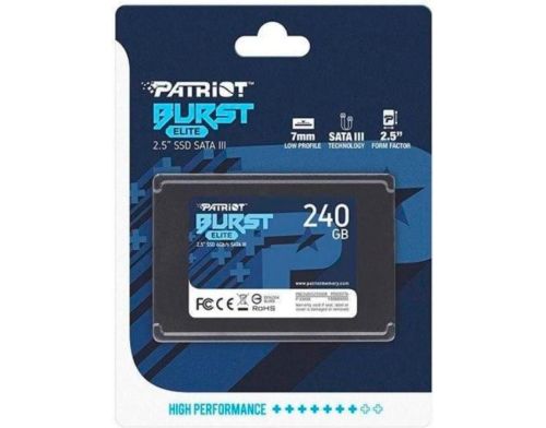 SSD накопитель PATRIOT Burst Elite 240 GB (PBE240GS25SSDR) фото №2