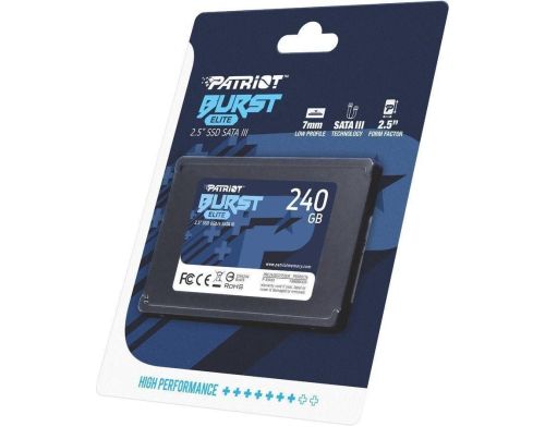 SSD накопитель PATRIOT Burst Elite 240 GB (PBE240GS25SSDR) фото №3