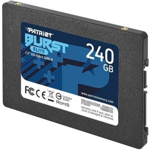 SSD накопитель PATRIOT Burst Elite 240 GB (PBE240GS25SSDR) фото №5