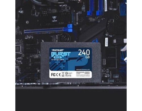 SSD накопитель PATRIOT Burst Elite 240 GB (PBE240GS25SSDR) фото №6