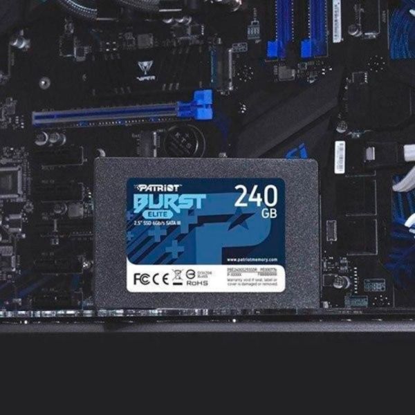SSD накопитель PATRIOT Burst Elite 240 GB (PBE240GS25SSDR) фото №6