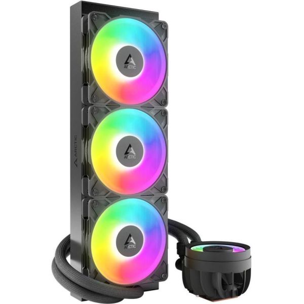 Водяное охлаждение Arctic Liquid Freezer III Pro 360 A-RGB Black (ACFRE00184A) фото №3