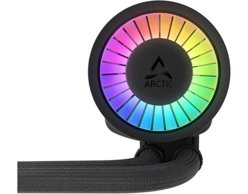 Водяное охлаждение Arctic Liquid Freezer III Pro 360 A-RGB Black (ACFRE00184A) фото №5
