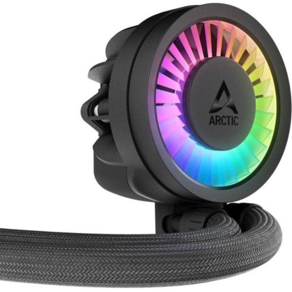 Водяное охлаждение Arctic Liquid Freezer III Pro 360 A-RGB Black (ACFRE00184A) фото №6