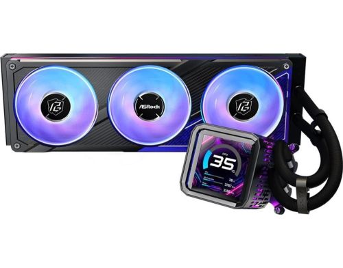 Водяное охлаждение ASRock Phantom Gaming 360 LCD фото №2
