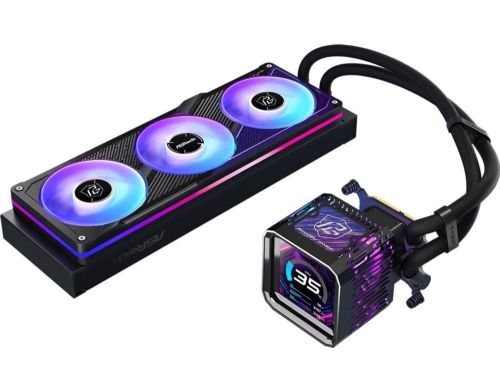 Водяное охлаждение ASRock Phantom Gaming 360 LCD фото №4
