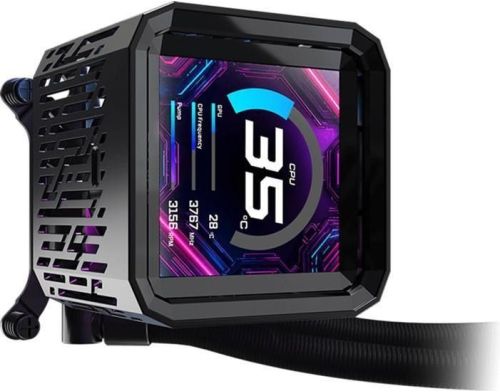 Водяное охлаждение ASRock Phantom Gaming 360 LCD фото №6