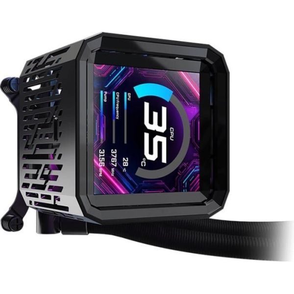 Водяное охлаждение ASRock Phantom Gaming 360 LCD фото №6