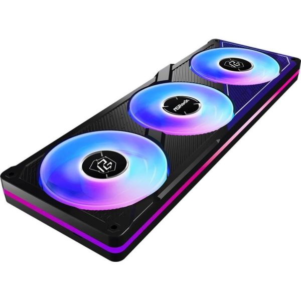 Водяное охлаждение ASRock Phantom Gaming 360 LCD фото №9