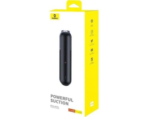 Ручной пылесос/Автомобильный пылесос Baseus A0 Pro Car Vacuum Cleaner Cluster Black (C30466500111-00) фото №7