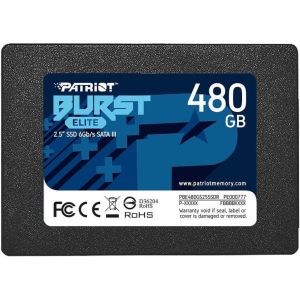 SSD накопитель PATRIOT Burst Elite 480 GB (PBE480GS25SSDR)