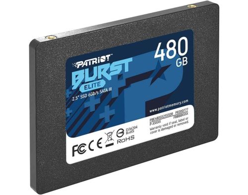 SSD накопитель PATRIOT Burst Elite 480 GB (PBE480GS25SSDR) фото №2