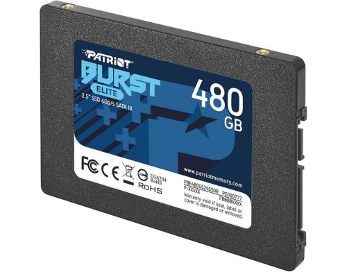SSD накопитель PATRIOT Burst Elite 480 GB (PBE480GS25SSDR) фото №3