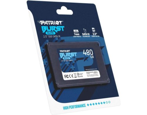 SSD накопитель PATRIOT Burst Elite 480 GB (PBE480GS25SSDR) фото №4