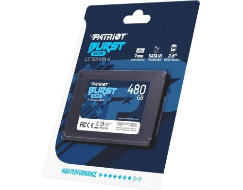 SSD накопитель PATRIOT Burst Elite 480 GB (PBE480GS25SSDR) фото №6
