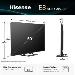 Телевизор Hisense 50E8Q
