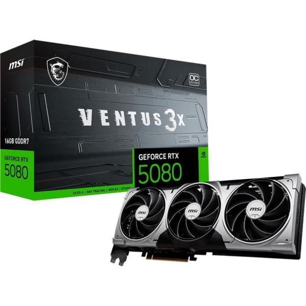 Видеокарта MSI GeForce RTX 5080 16G VENTUS 3X OC фото №7