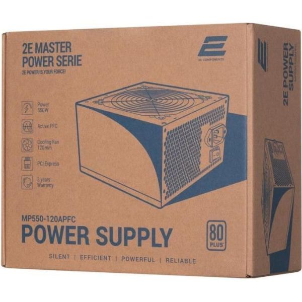 Блок питания 2E Master Power 550W (2E-MP550-120APFC) фото №7