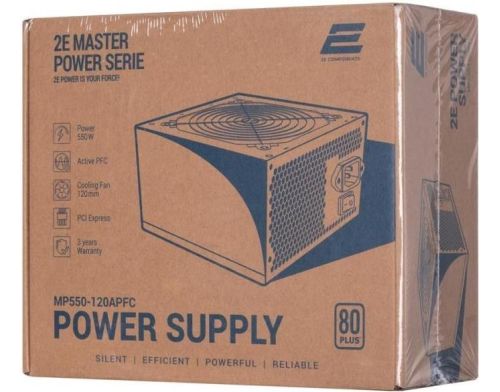 Блок питания 2E Master Power 550W (2E-MP550-120APFC) фото №9