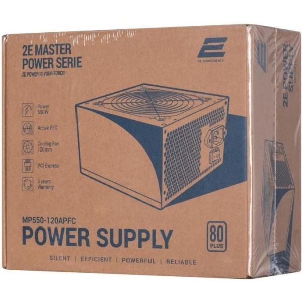Блок питания 2E Master Power 550W (2E-MP550-120APFC) фото №9