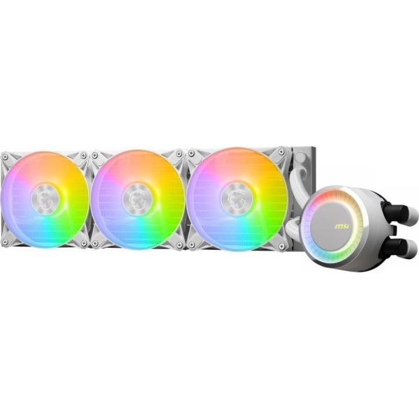 Водяное охлаждение MSI MAG CoreLiquid E360 White фото №4