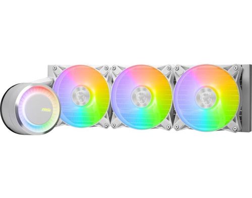 Водяное охлаждение MSI MAG CoreLiquid E360 White фото №5