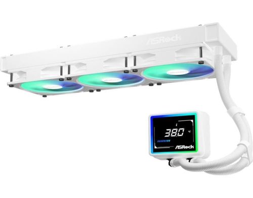 Водяное охлаждение ASRock Challenger White 360 ​​Digital фото №3