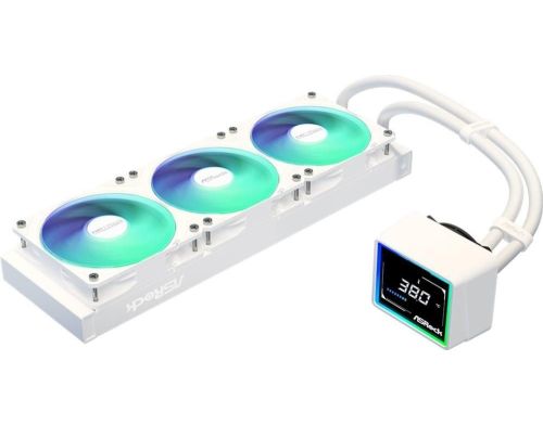 Водяное охлаждение ASRock Challenger White 360 ​​Digital фото №4