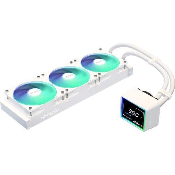 Водяное охлаждение ASRock Challenger White 360 ​​Digital фото №4
