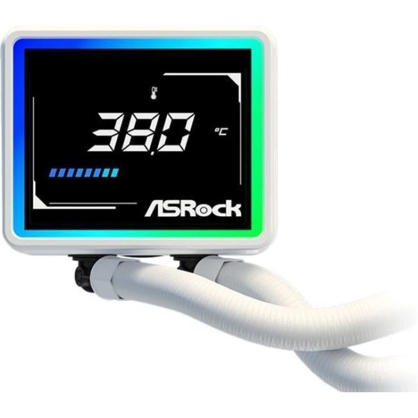Водяное охлаждение ASRock Challenger White 360 ​​Digital фото №5