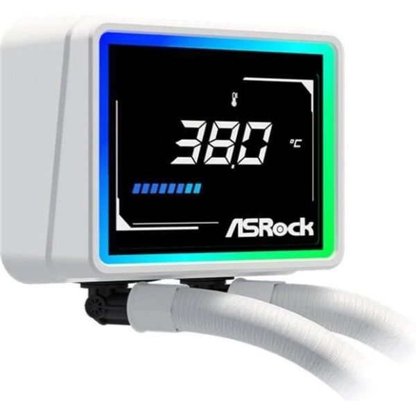 Водяное охлаждение ASRock Challenger White 360 ​​Digital фото №6