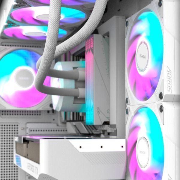 Вентилятор GIGABYTE AORUS EZ CHAIN ​​FAN 120 ICE 3-Pack (GP-ECFAN1203 ICE) фото №7