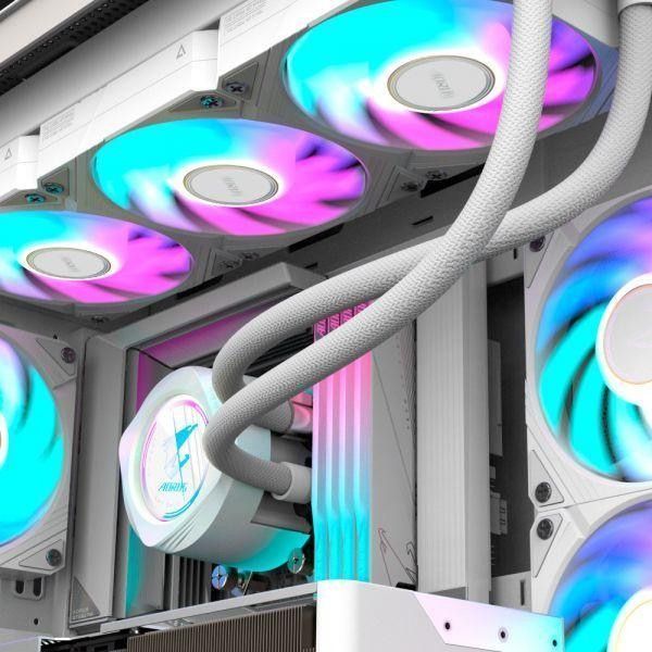 Вентилятор GIGABYTE AORUS EZ CHAIN ​​FAN 120 ICE 3-Pack (GP-ECFAN1203 ICE) фото №9