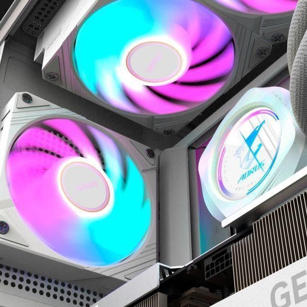 Вентилятор GIGABYTE AORUS EZ CHAIN ​​FAN 120 ICE 3-Pack (GP-ECFAN1203 ICE) фото №10