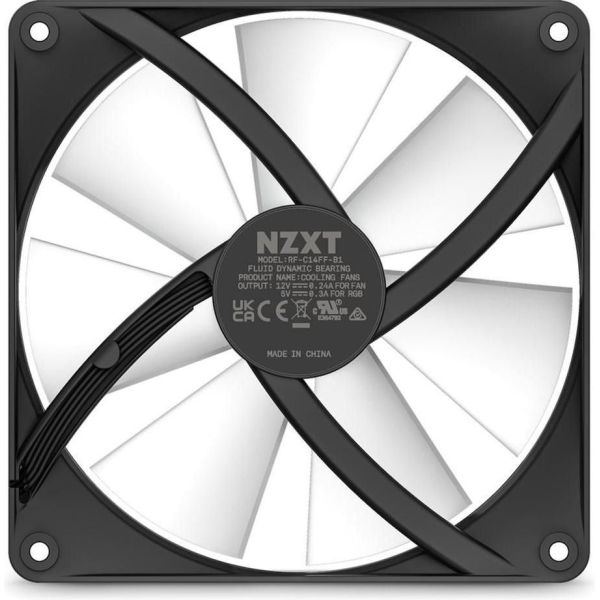 Вентилятор NZXT F140 RGB Core Black (RF-C14SF-B1) фото №6