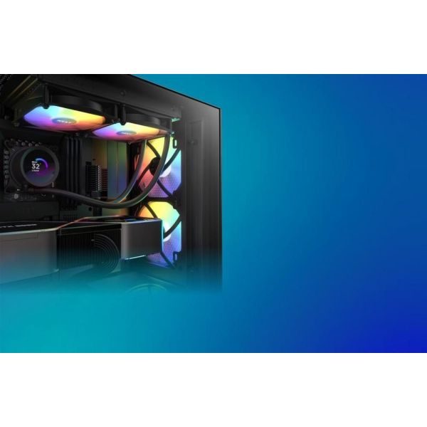 Вентилятор NZXT F140 RGB Core Black (RF-C14SF-B1) фото №7