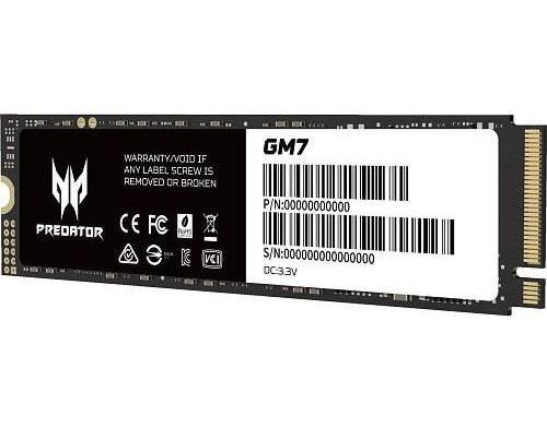 SSD накопитель Acer Predator GM7 1TB (BL.9BWWR.118) фото №2