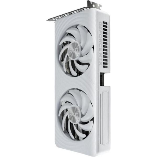 Видеокарта Palit GeForce RTX 5060 Ti White OC (NE7506TU19T1-GB2061M) фото №2